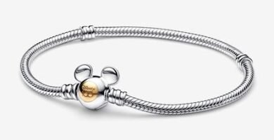 Pulsera Cadena de Serpiente 100 Aniversario de Disney 592514 PANDORA C00 17 MUJER