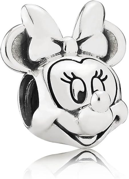 Charm Pandora Retrato de Minnie 791587 PANDORA PLATA TALLA ÚNICA MUJER