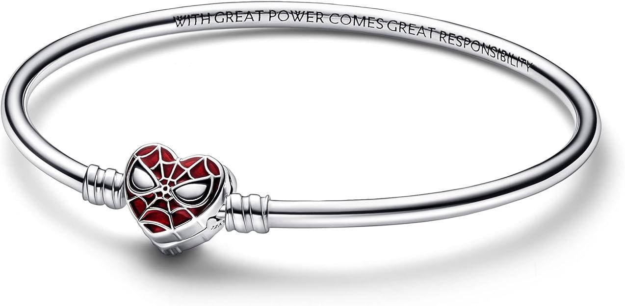 Pulsera rígida con Cierre de Máscara Spider-Man de Marvel